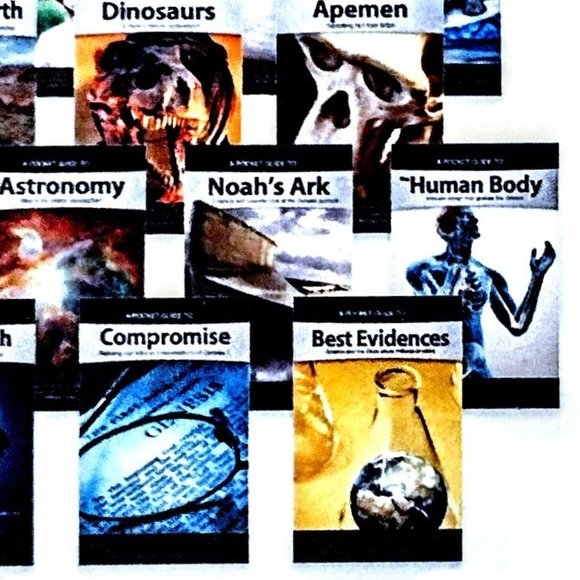 Answers in Genesis Biblical Scientific Pocket Guide Set ~ 14 Topics ~ NEW-SEALED - Picture 14 of 14